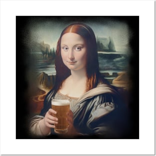 Mona Lisa Cheers Posters and Art